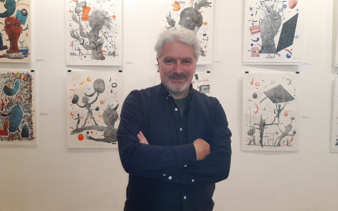 Световноизвестният художник Чавдар Гюзелев гостува в Лондон с впечатляваща изложба